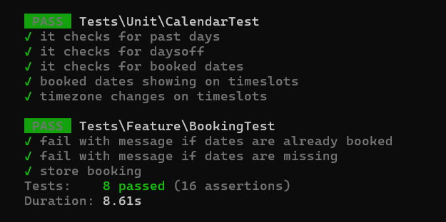 Feature and Unit Testing